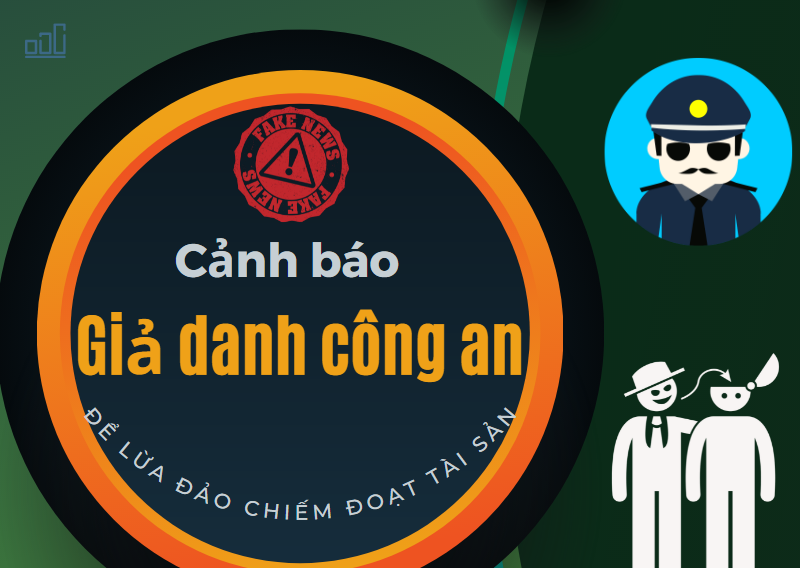   CẢNH GIÁC THỦ ĐOẠN GIẢ DANH CÁN BỘ CÔNG AN ĐỂ LỪA ĐẢO, CHIẾM ĐOẠT TÀI SẢN