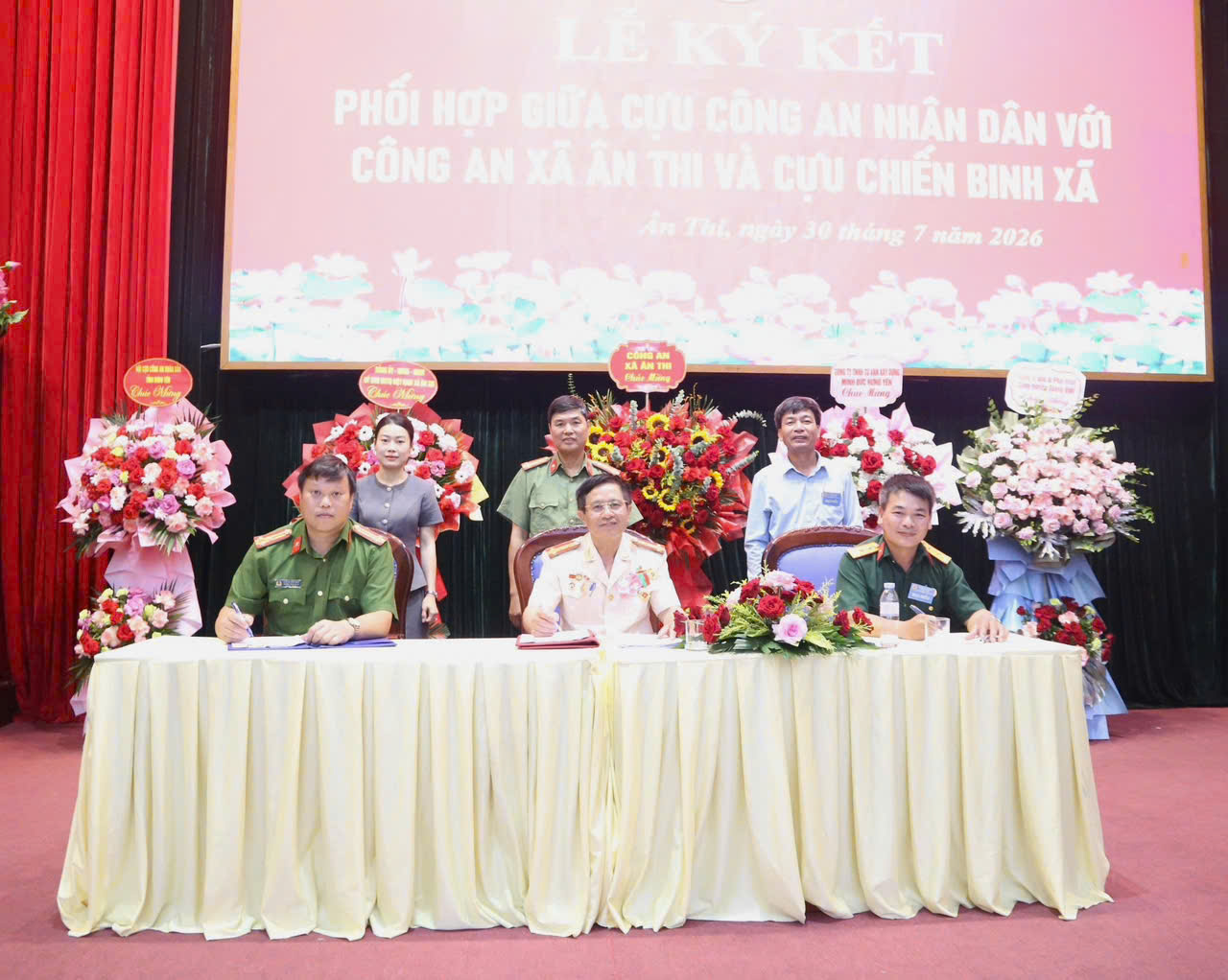 Hội Cựu Công an nhân dân xã Ân Thi tổ chức Đại hội nhiệm kỳ 2026–2031