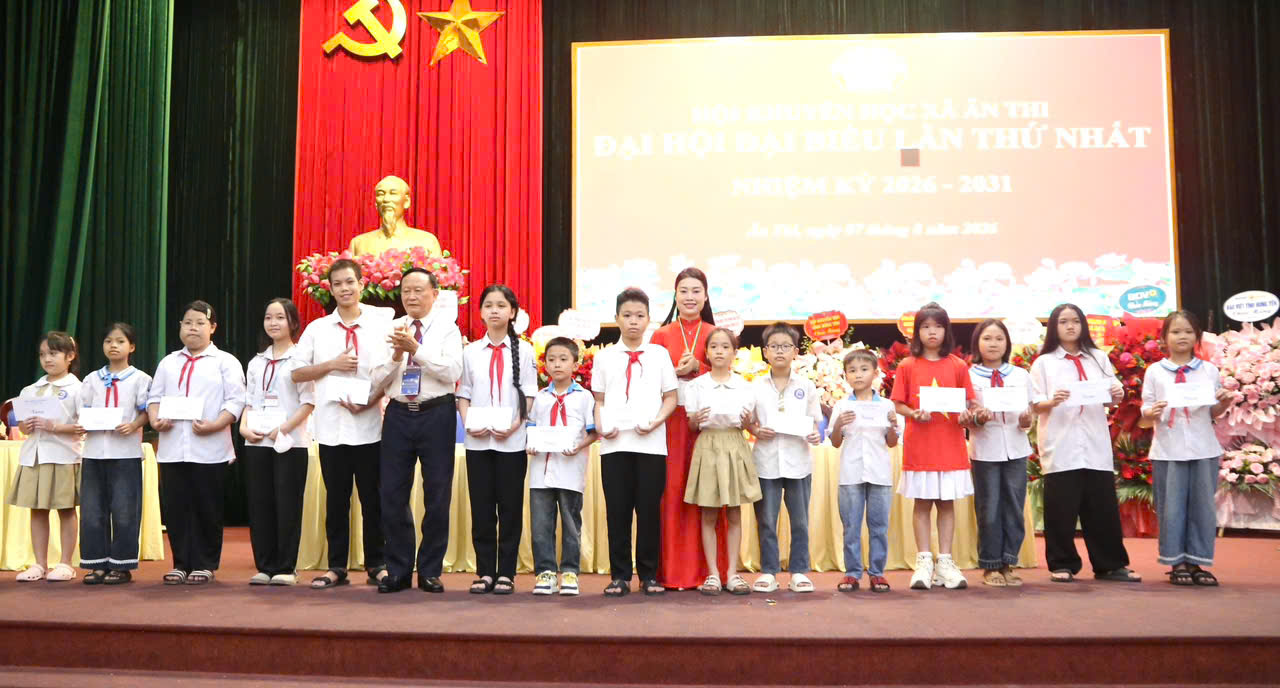 ĐẠI HỘI  KHUYẾN HỌC XÃ ÂN THI LẦN THỨ NHẤT NHIỆM KỲ 2026-2031