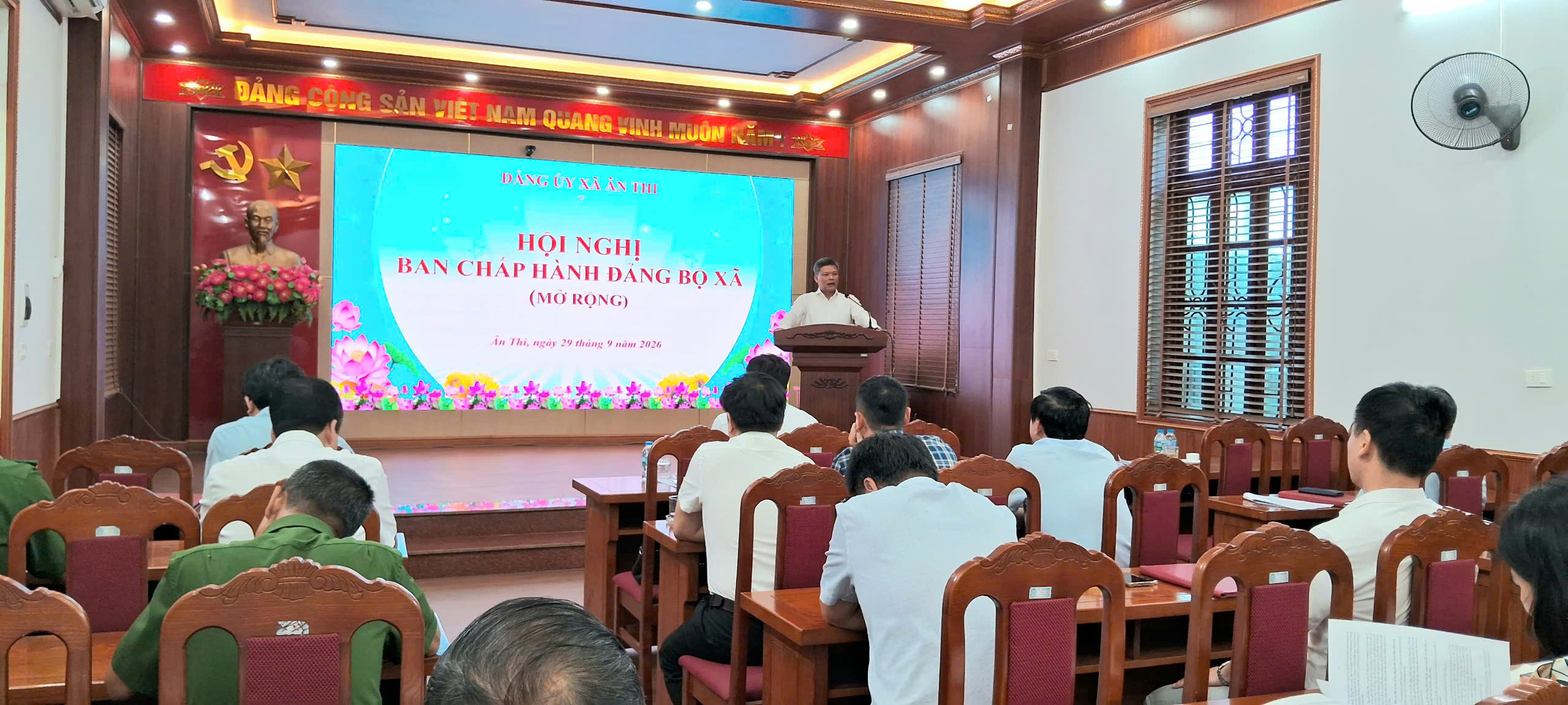 Hội nghị lần thứ 13 Ban Chấp hành Đảng bộ xã Ân Thi khóa I, nhiệm kỳ 2025 - 2030