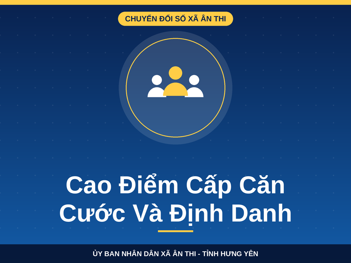 Ân Thi cao điểm cấp căn cước, tài khoản định danh điện tử mức 2 cho trẻ từ 6 đến dưới 14 tuổi
