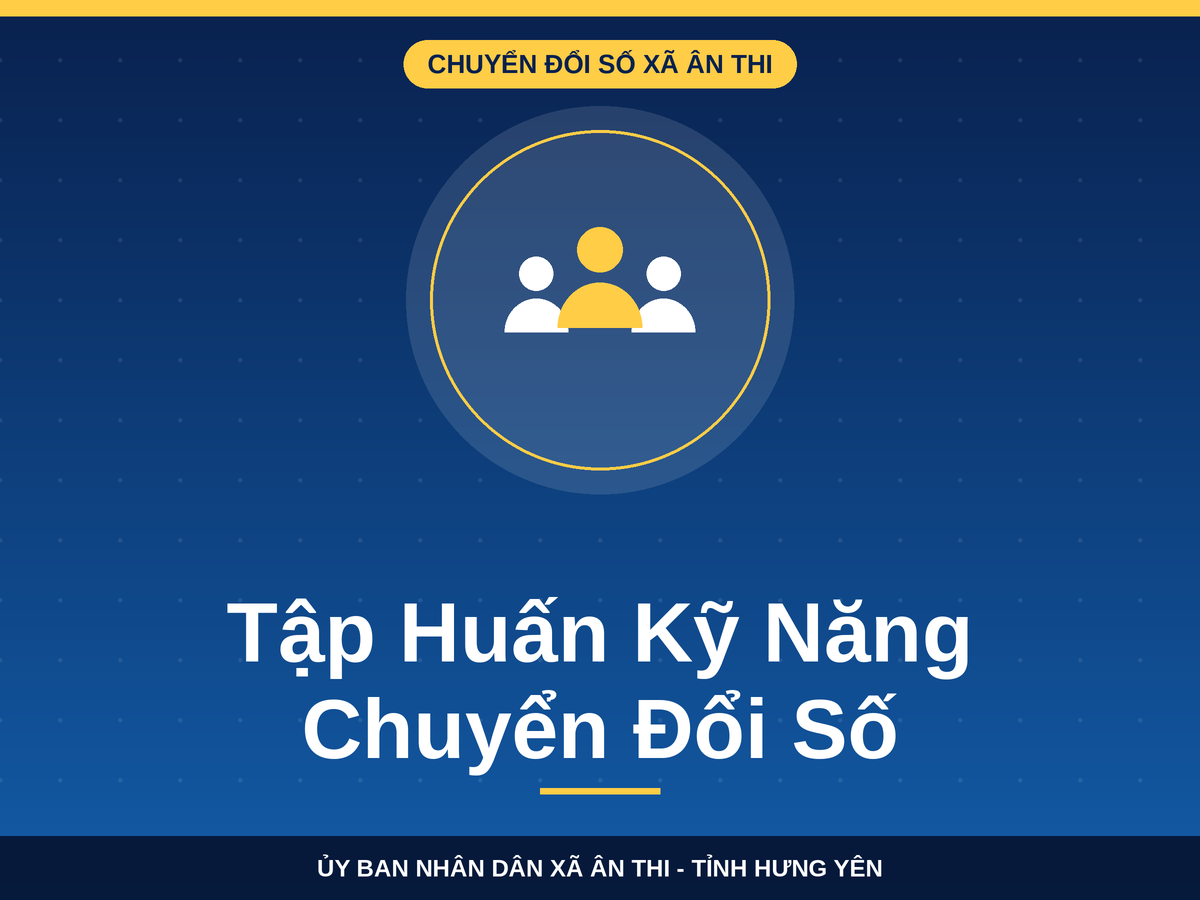 Xã Ân Thi lên kế hoạch tập huấn kỹ năng chuyển đổi số năm 2026