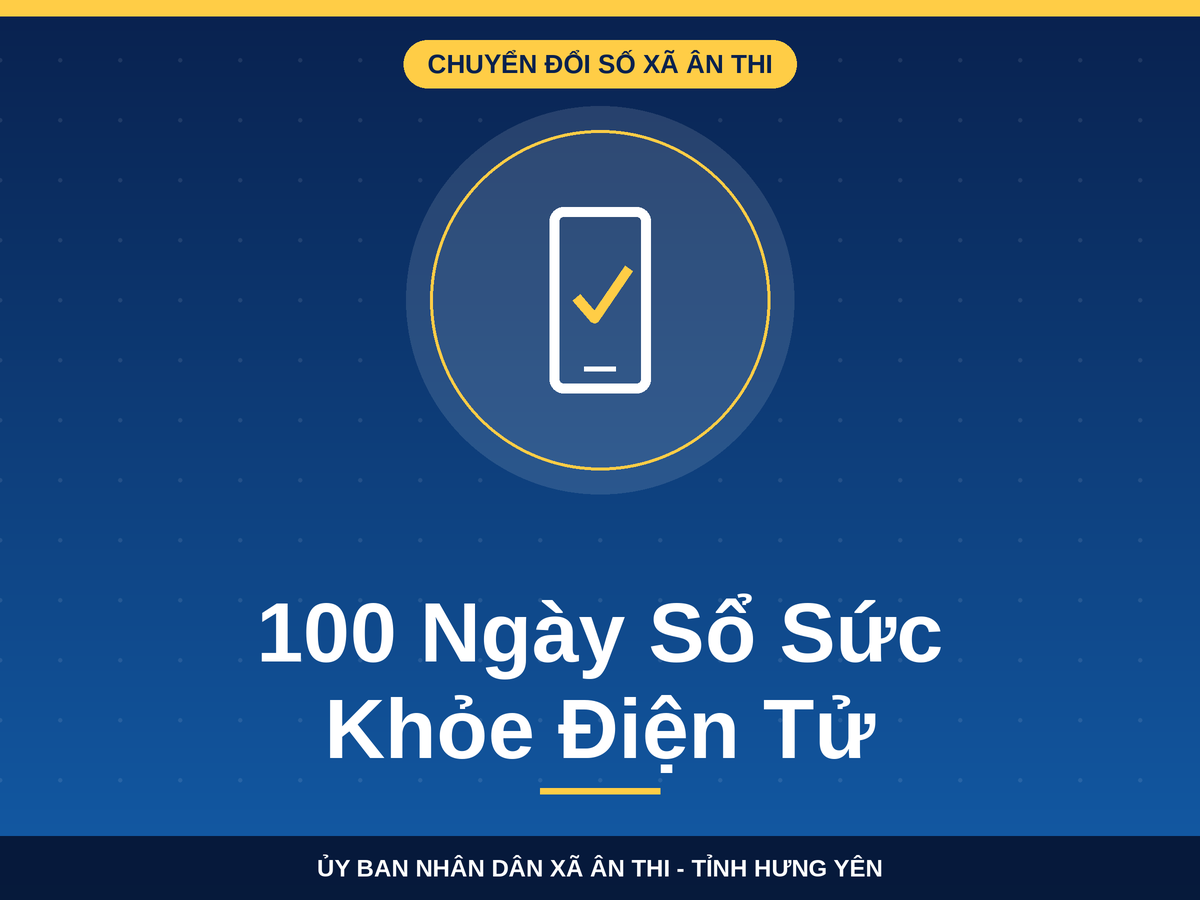 Ân Thi phát động Chiến dịch 100 ngày tạo lập, cập nhật Sổ sức khỏe điện tử trên VNeID