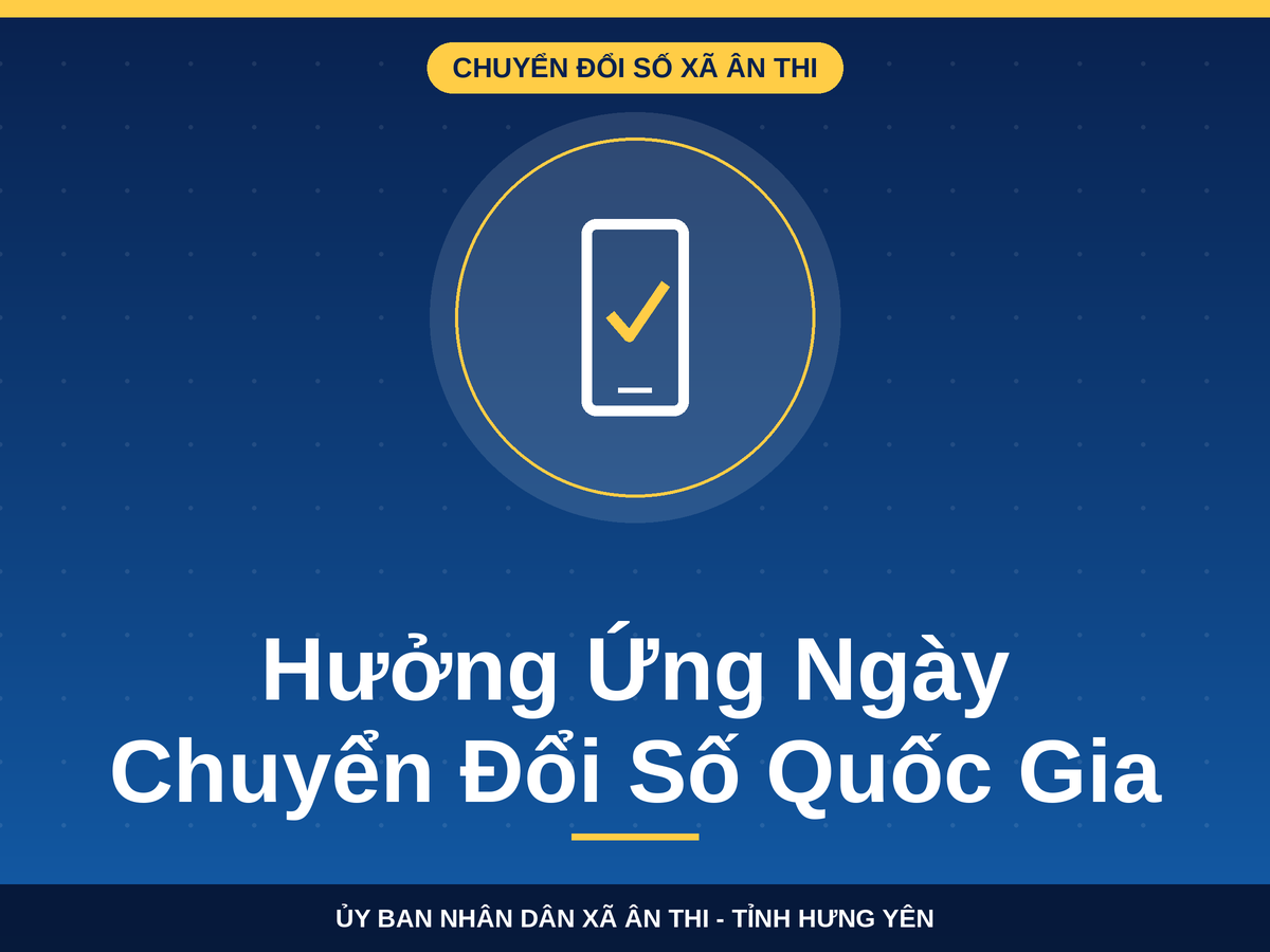 Ân Thi triển khai các hoạt động hưởng ứng Ngày Chuyển đổi số quốc gia (10/10) năm 2026