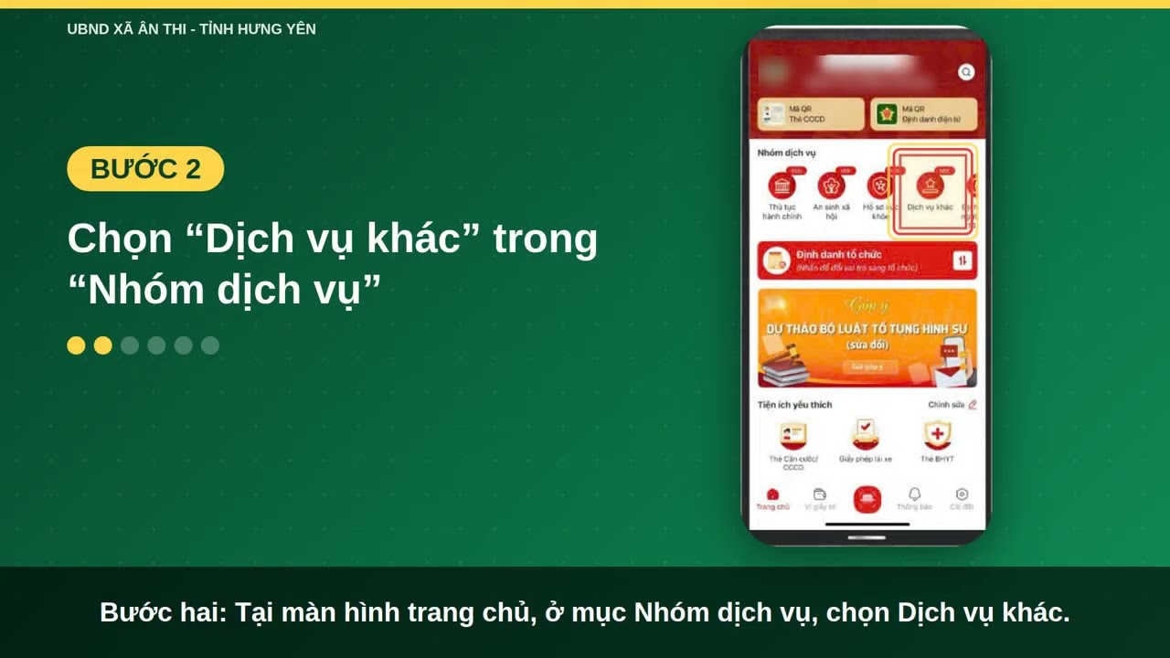 HƯỚNG DẪN TÍCH HỢP GIẤY KHAI SINH TRÊN ỨNG DỤNG VNeID